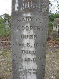 Mary Charlotte <I>Simons</I> Cooper 