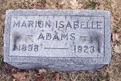 Marion Isabelle Adams 