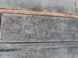 Ollie Williams 