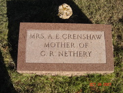 Mrs A. E. Crenshaw 