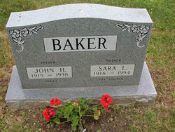 Sarah L. <I>Palmer</I> Baker 