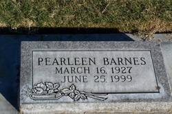 Jewel Pearleen <I>Hamilton</I> Barnes 