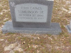John Gaines Tomlinson Sr.