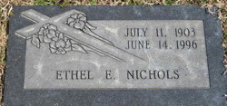 Ethel E Nichols 
