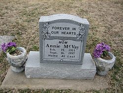 Annie Marie <I>Alexander</I> McVay 