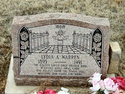 Lydia Ann <I>Eaves</I> Warren 