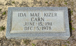 Ida Mae <I>Kizer</I> Carn 