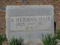 Harry Herman “Moise” Hair 