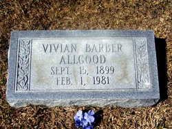 Vivian <I>Barber</I> Allgood 