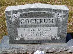 Steve Harold Cockrum 