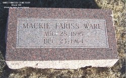 Mackie Magaline <I>Fariss</I> Ware 