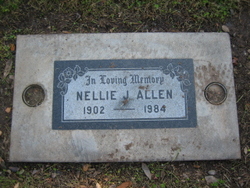 Nellie Jeanette “Nell” <I>Wright</I> Allen 