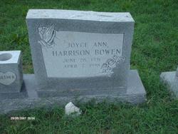 Joyce Ann <I>Harrison</I> Bowen 
