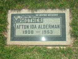 Afton Ida <I>Benton</I> Alderman 