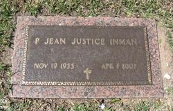 Phyllis Jean <I>Justice</I> Inman 