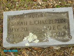 Sarah Elizabeth <I>Nazworthy</I> Chamberlin 