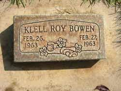 Klell Roy Bowen 