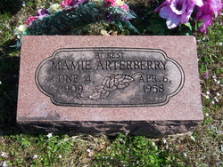 Mamie Lee <I>Fitts</I> Arterberry 