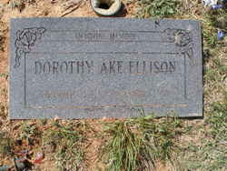 Dorothy Marie <I>Franklin</I> Ake Ellison 