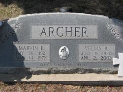 Velma Ruth <I>Cummings</I> Archer 