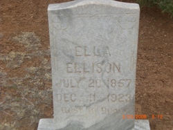 Ella <I>Wood</I> Ellison 