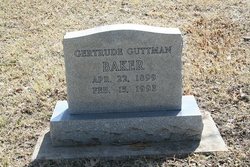 Gertrude <I>Guttman</I> Baker 