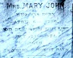 Mary Ann <I>Spears</I> John 