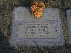 Alberta E <I>Neutz</I> Allen-Franklin 