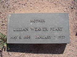 Lillian Cordelia <I>Weaver</I> Peart 