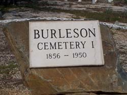 Burleson Family Cemetery #1