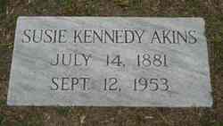 Susie <I>Kennedy</I> Akins 
