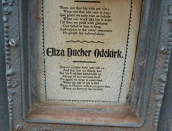 Eliza <I>Deutcher</I> Odekirk 