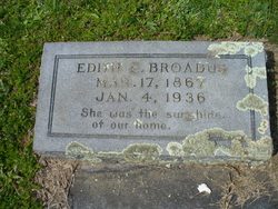 Edith E. <I>Johnson</I> Broadus 