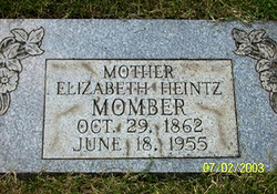 Elizabeth <I>Walter</I> Heintz Momber 