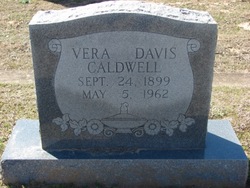 Vera <I>Davis</I> Caldwell 