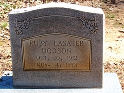 Ruby <I>Lasater</I> Dodson 