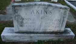 Ann Jane <I>Brown</I> Akins 