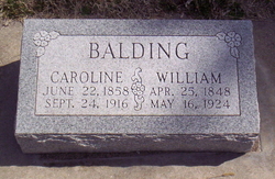 William W Balding 