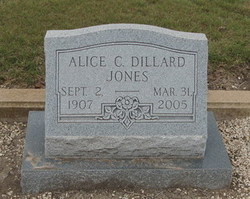Alice Cooper <I>Dillard</I> Jones 