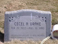 Cecel <I>Alger</I> Drake Lang 