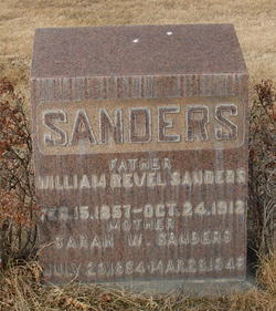 Sarah W. <I>Farmer</I> Sanders 