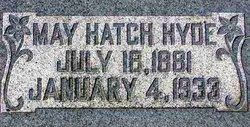 May <I>Hatch</I> Hyde 