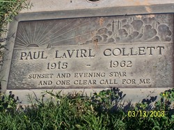 Paul LaVirl Collett 