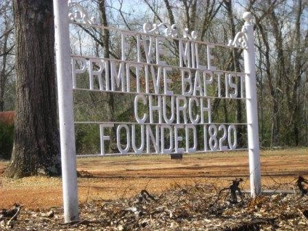 Five Mile Primitive Baptist Church Cemetery