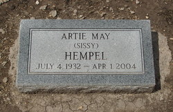 Artie May Sissy Hempel 