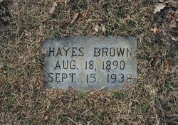 Pvt Hayes Brown 