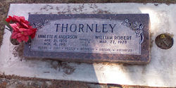 Annette Hatch <I>Anderson</I> Thornley 