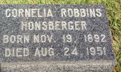 Cornelia <I>Robbins</I> Honsberger 