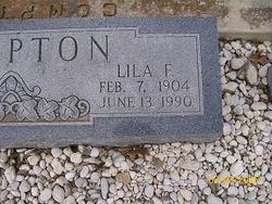 Lila Frances Elizabeth <I>Simmons</I> Compton 