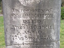 Abraham Ackerson 